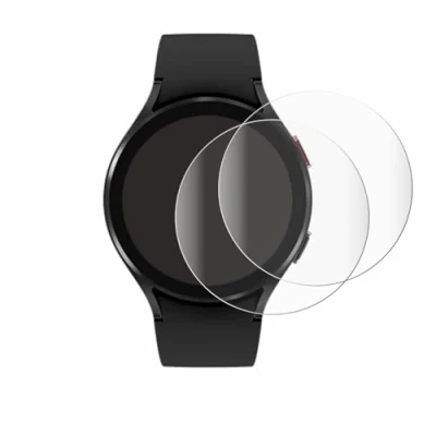 Abbildung von BROTECT 2 Stück Full Cover Schutzfolie für Samsung Galaxy Watch 4 (44mm) Screen Displayschutz Folie [3D Curved, Kristall Klar]