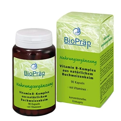 Abbildung von Vitamin B Komplex natürliche Kapseln 90 St