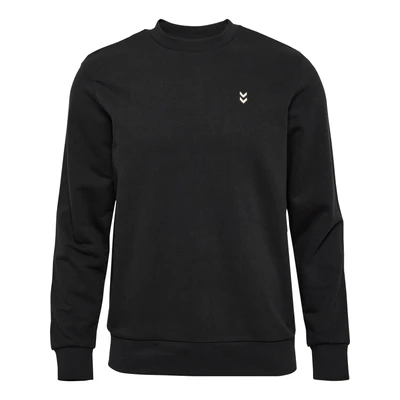 Abbildung von Hummel Pulse Regular Crewneck Sweatshirt, Herren, Größe: Large, Black