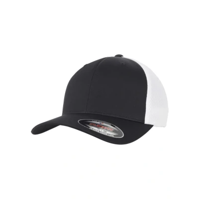 Abbildung von Flexfit Cap, Größe: L/XL, Black/white