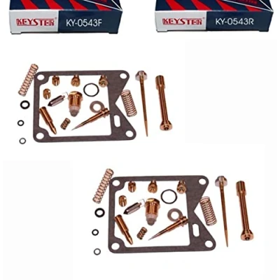 Abbildung von Keyster KY 0543F 0543R Vergaser Reparatursatz vorne + hinten für Yamaha XV1000 TR1 1981 1984 5A8