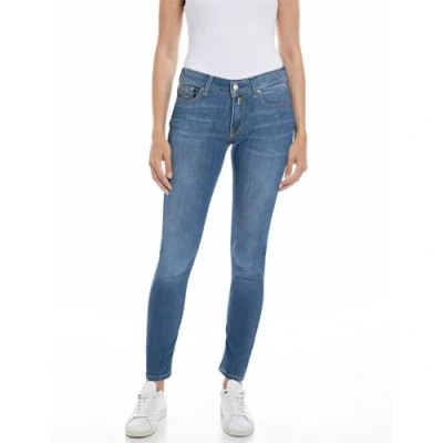 Abbildung von Replay Damen Jeans New Luz Skinny Fit mit Power Stretch, Medium Blue 009 1 (Blau), 29W / 32L