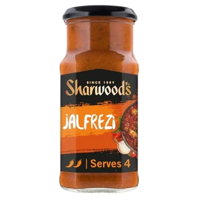 Abbildung von Sharwood&#039;s Cooking Sauce Jalfresi hot 420g indische Kochsoße