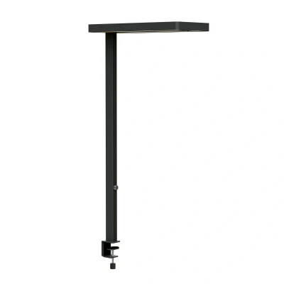 Abbildung von Maul LED Klemmleuchte MAULjuvis sensor, dimmbar Innovative Arbeitsplatzleuchte mit Klemmfuß fürs Büro Energiesparende und komfortable Lampe Tischklemme 4000K Farbtemperatur Schwarz