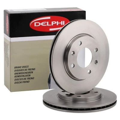Abbildung von DELPHI BG2444 Bremsscheibe 247 20 4 Belüftet geölt unbehandelt ohne Radlager, ABS Sensorring PEUGEOT: 306 Cabrio, 206+ Schrägheck, 206 Schrägheck