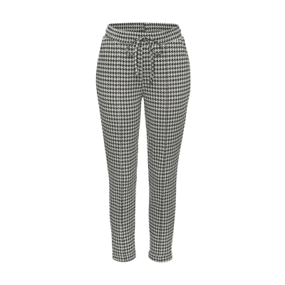 Abbildung von Lascana Stoffhose, Damen, Größe: 36, Creme schwarz gemustert