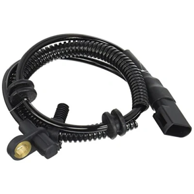 Abbildung von ESEN SKV 06SKV069 ABS Sensor Hinterachse 2 polig 590mm 12V elektrisch schwarz oval Male FORD: Focus Mk1 Schrägheck, Kombi