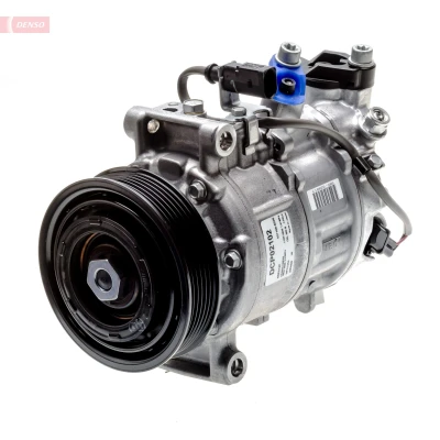 Abbildung von DENSO DCP02102 Kompressor 6SES14C PAG 46 R 134a AUDI: A4 B8 Avant, Q5, A5 Sportback