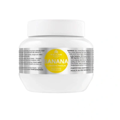 Abbildung von KJMN Bananen Stärkende Haarmaske mit Multivitamin Komplex, 275 ml