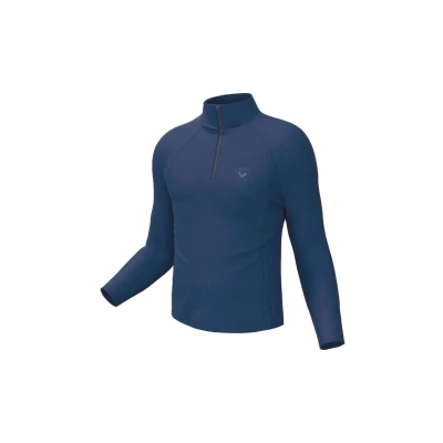 Abbildung von Rossignol Classique Halfzip Langarmshirt, Herren, Größe: Medium, Dark navy