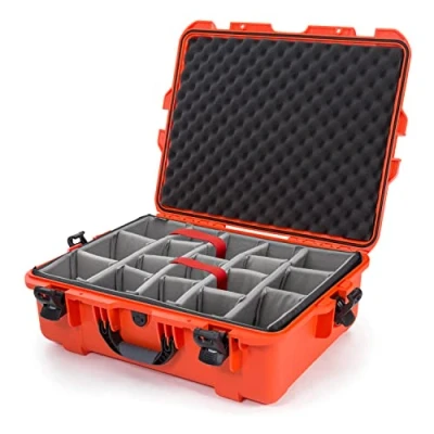 Abbildung von Nanuk 945 Wasserdichter Hartschalenkoffer Mit Gepolsterten Trennwänden Orange