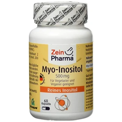 Abbildung von Myo inositol Kapseln
