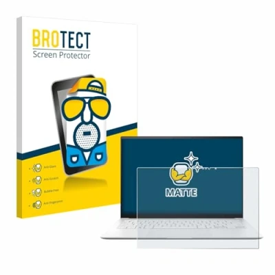 Abbildung von BROTECT Entspiegelungs Schutzfolie für ASUS ZenBook S 14 UX5406 Matte Displayschutz Folie, Anti Reflex, Fingerprint