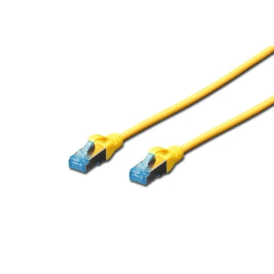 Abbildung von DIGITUS Patch Kabel RJ 45 (M) zu 1m Kupfer SF/UTP Cat 5e gelb (DK 1531 010/Y)