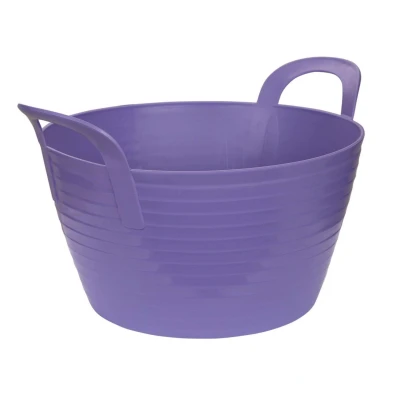 Abbildung von Kerbl Flexibler Trog FlexBag Violett 12L