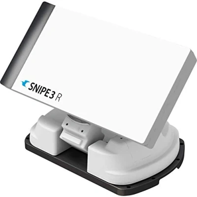 Abbildung von Selfsat Snipe 3 R Single mit Fernbedienung Black Line GPS Vollautomatische Antenne Skew Sat System