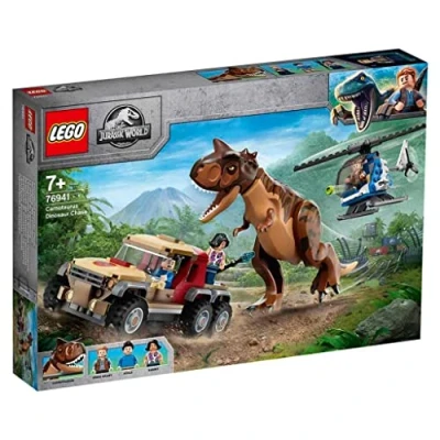 Abbildung von LEGO® Konstruktionsspielsteine Jurassic World 76941 Verfolgung des Carnotaurus, (240 St)
