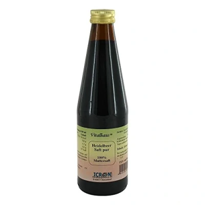 Abbildung von Heidelbeer SAFT pur Vitalhaus 330 ml
