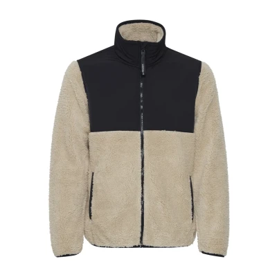 Abbildung von 11 Project Pijke Teddy Fleecejacke, Herren, Größe: 3XL, Oatmeal