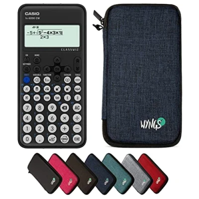 Abbildung von CALCUSO Sparpaket Blau mit Taschenrechner Casio FX 82DE CW ClassWiz