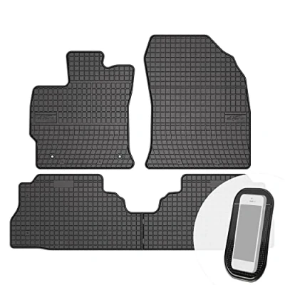 Abbildung von Gummimatten Auto Fußmatten Gummi Automatten Passgenau 4 teilig Set passend für Toyota Prius III Plus ab 2011