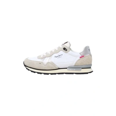 Abbildung von Pepe Jeans BRIT FLY Sneaker low, Damen, Größe: 38, Off white Schuhe