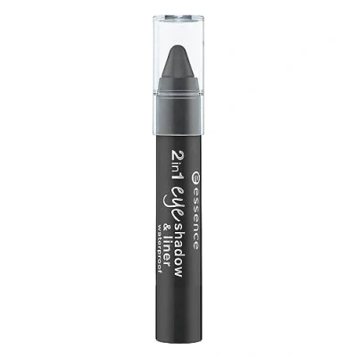 Abbildung von ESSENCE 2 in 1 Eyeshadow &amp; Liner Sombra Y PERFILADOR DE OJOS 04 BLACK TO THE ROUTES
