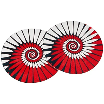 Abbildung von Zomo Paint red (Twin pack) Slipmat