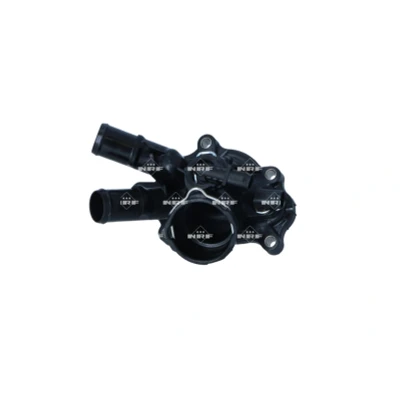 Abbildung von NRF 725280 Kühlwasserthermostat 90 mit Dichtring Gehäuse MERCEDES BENZ: C Klasse Limousine, T modell, E modell