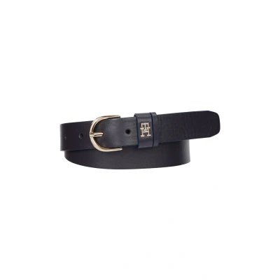 Abbildung von Tommy Hilfiger Essential Effortless Gürtel, Damen, Größe: 110, Space blue