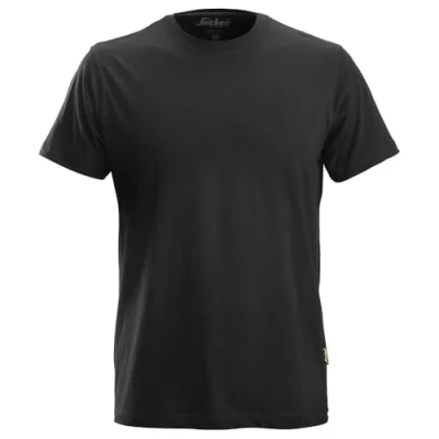Abbildung von Snickers T shirt str. 2XL sort Classic i 100% bomuld 2502