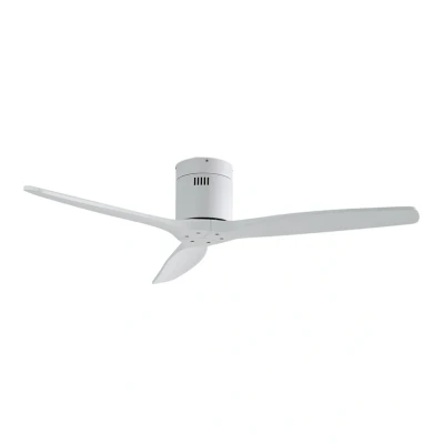 Abbildung von Lucande Deckenventilator Vindur, weiß, DC, leise, Ø 132 cm