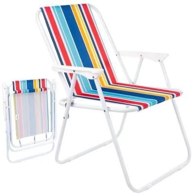 Abbildung von Campela Stapelstuhl Strandstuhl Touristenstuhl Liegestuhl Klappbar Gartenstuhl für Angeln