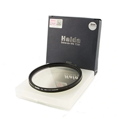 Abbildung von HAIDA Slim Pro II MC Optical GND Verlaufsfilter 0,6 (4X) (25%) 62mm inkl. Cap