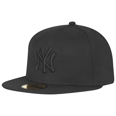 Abbildung von NEW Era 59FIFTY YORK Yankees Cap, Herren, Größe: 60, black on neyyan