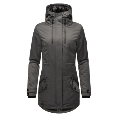 Abbildung von Navahoo Avrille II Wintermantel, Damen, Größe: XS, Dark grey