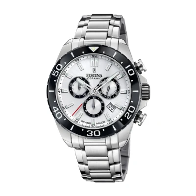 Abbildung von Festina Swiss MADE Chronograph, Herren, Größe: One Size, White