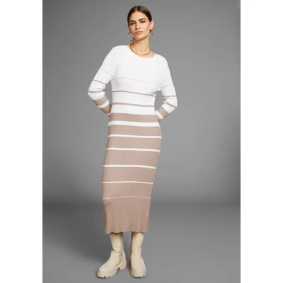 Abbildung von HECHTER PARIS Strickkleid Streifenpullover NEUE KOLLEKTION