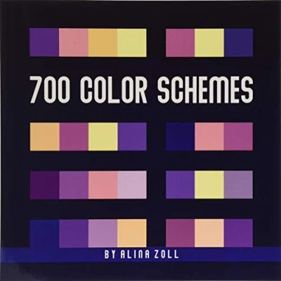 Abbildung von 700 Color Schemes: 8.5 x Reference Book for Artists, Graphic Designers, Coloring Lovers, Drawing and Painting Students