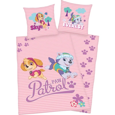 Abbildung von Paw Patrol Kinderbettwäsche &quot;Skye und Everest&quot;, mit tollem Motiv