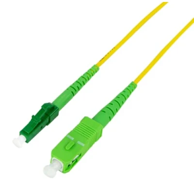 Abbildung von LogiLink FPSLS10 Glasfaser LWL Anschlusskabel [1x SC APC Stecker 1x Glasfaserkabel, (10 cm)