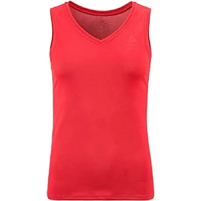 Abbildung von ODLO Vneck Singlet Active Unterhemd/shirt, Damen, Größe: 38/40, American beauty