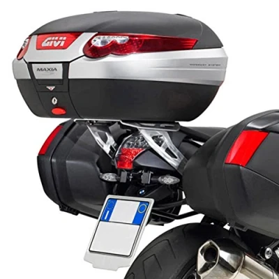 Abbildung von Topcase Träger Aluminium Monokey Koffer mit Alu Platte oder Max. Zuladung 6 kg passend für BMW K 1200 R Bj. 05 08 1300 09