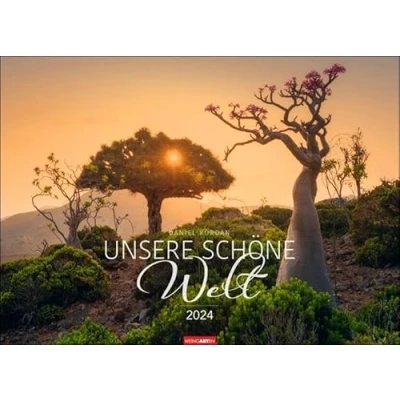 Abbildung von Unsere schöne Welt Kalender 2024. Poetische, atmosphärische Fotos von Daniel Kordan in einem großen Wandkalender. 2024 mit beeindruckenden Landschaften und Naturaufnahmen.