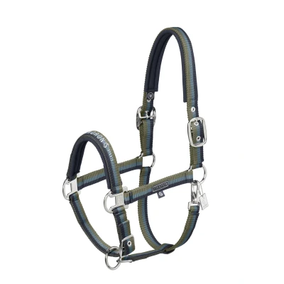 Abbildung von Eskadron Halfter Classic Sports Double Pin Navy/Steel Blue/Dusty OliveVerkauft von Agradi