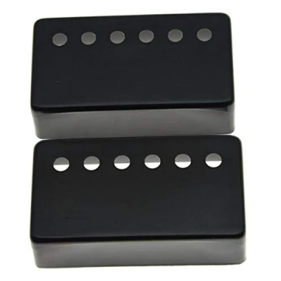 Abbildung von KAISH Set von 2 Humbucker Gitarren Tonabnehmer Abdeckung Messing Abdeckungen 49,2 mm / 52