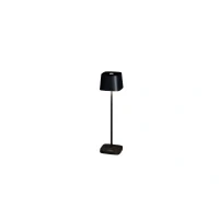 Abbildung von KONSTSMIDE LED Tischleuchte Capri Mini, fest integriert, Warmweiß, Mini USB Tischl. schwarz, 2700/3000K, dimmbar, eckig