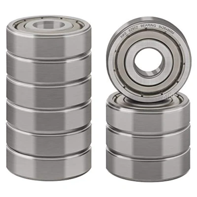 Abbildung von XiKe 10 Stück 629ZZ Mini Kugellager 9x26x8mm Chromstahl und Vorgeschmiert, 629 2Z Rillenkugellager mit Doppelter Metalldichtung.