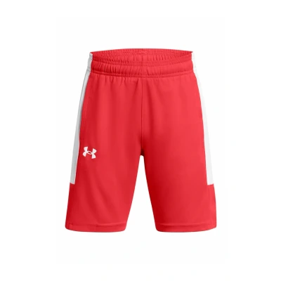 Abbildung von Under Armour kurze Sporthose Red für Kinder, Größe: 149 160,