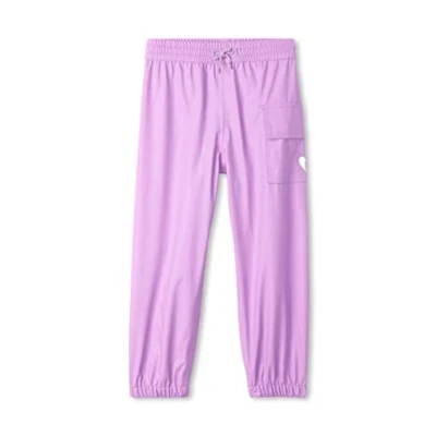 Abbildung von Hatley Unisex Kids Splash Rain Trousers, Purple, 12 Jahre